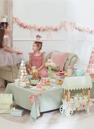 Meri Meri - Ladurée small floral patterned paper napkins - 16-piece set
