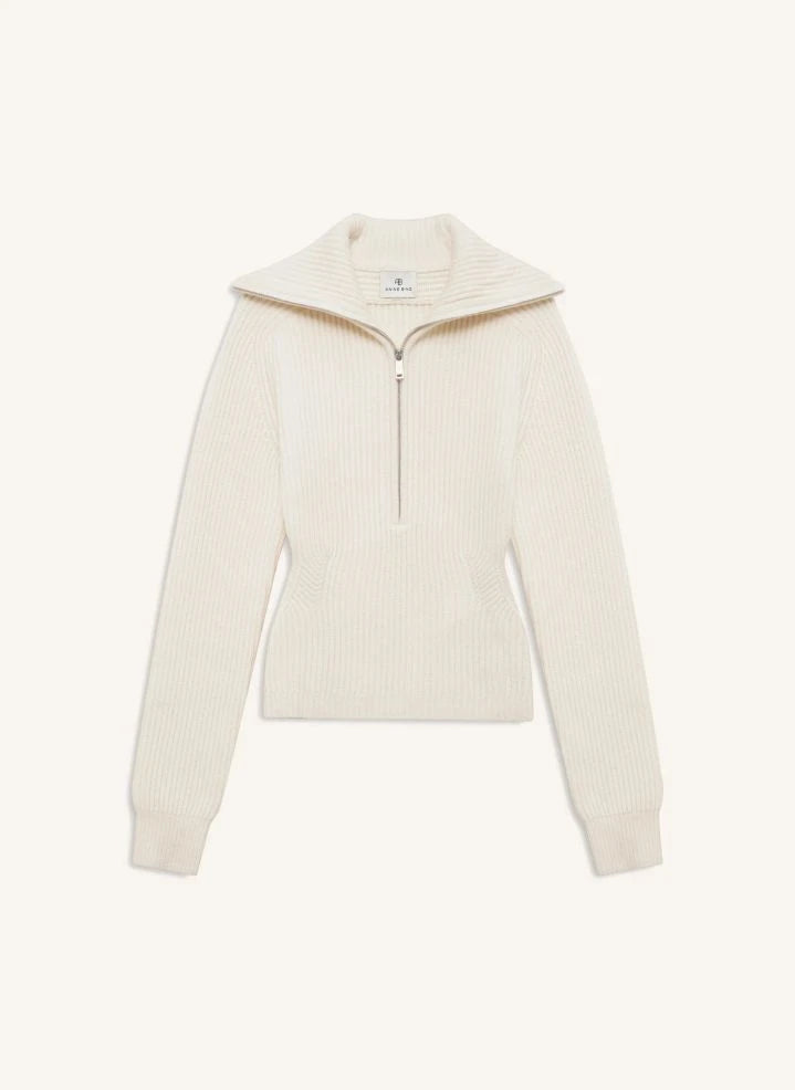 Anine Bing - June Wool and Cashmere Cardigan | Ecru