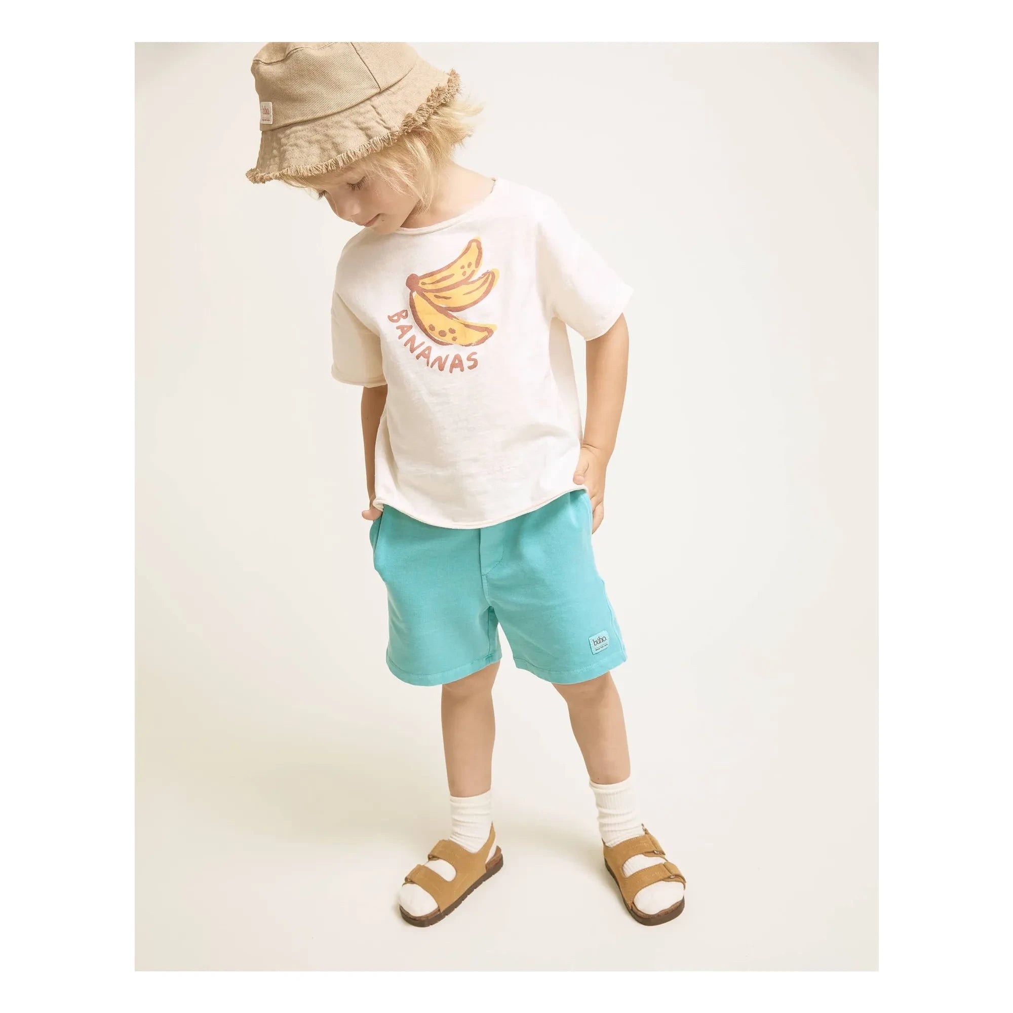 Búho - Banana Organic Cotton T-Shirt | Sand