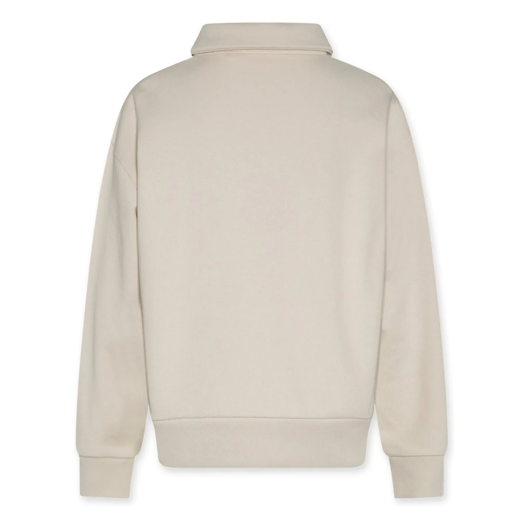 AO76 - Jack Club Recycled Cotton Polo Sweatshirt | Ecru