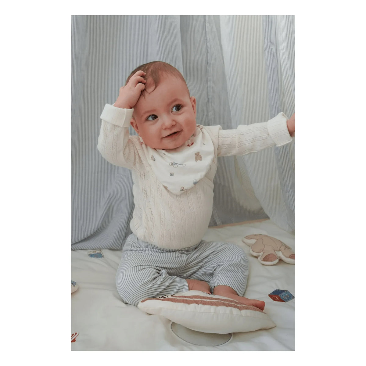Glass Glass - Vintage Toys play mat | Beige
