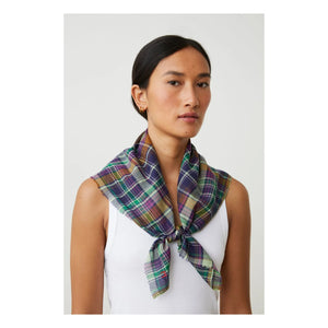 Moismont - Secret Scarf No. 817 Cotton | Navy Blue