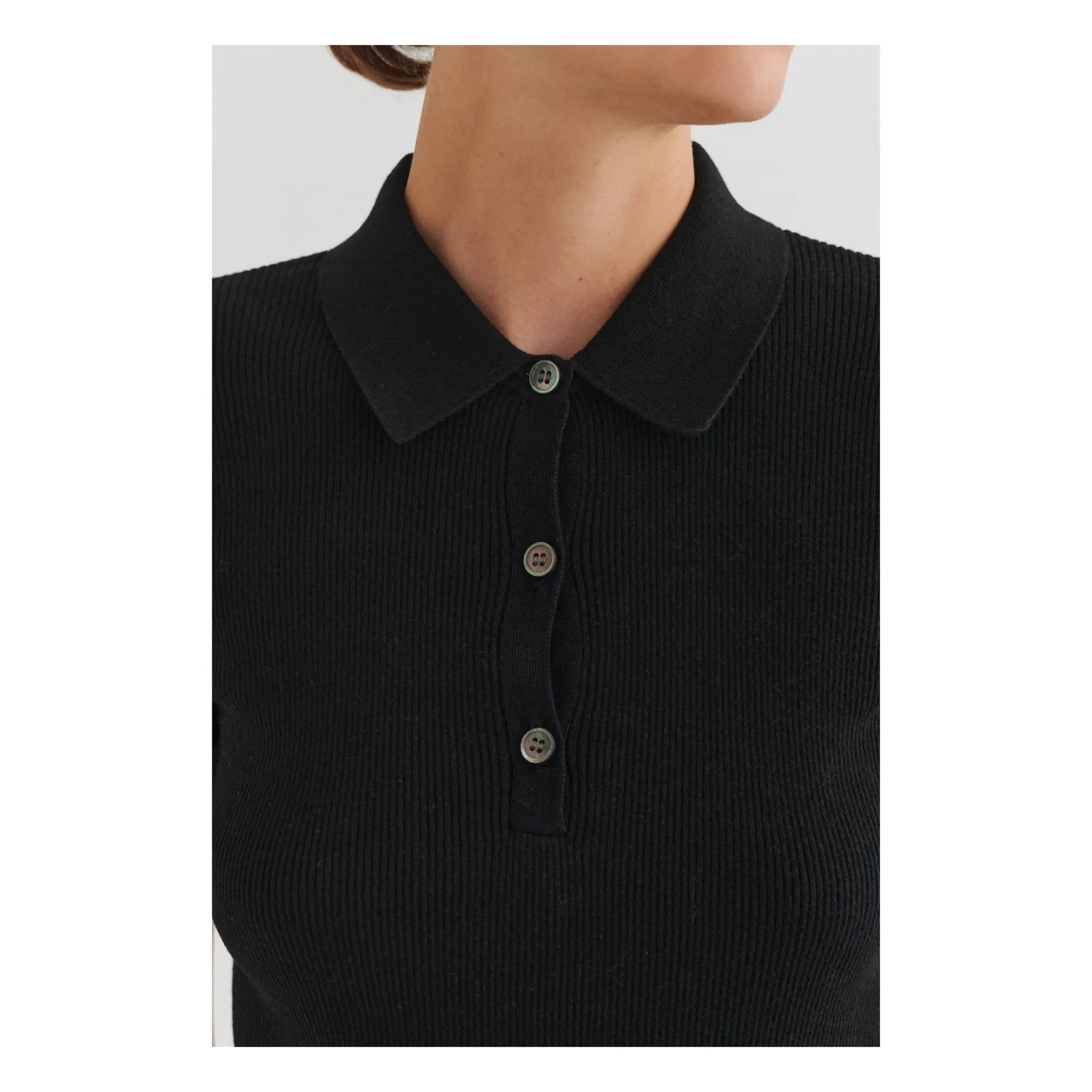 FUB - Polo Rib | Siyah