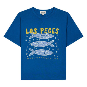 We Are Kids - Dylan Los Peces organic cotton T-shirt | Blue