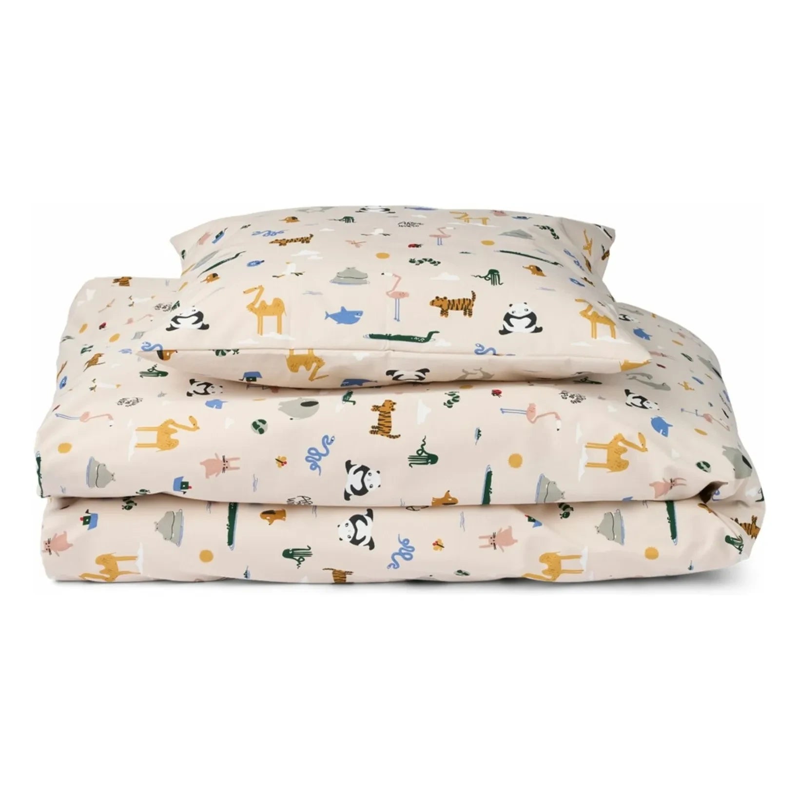 Liewood - Organic Cotton Bedding Set | Around the World/Sandy