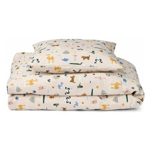 Liewood - Organic Cotton Bedding Set | Around the World/Sandy