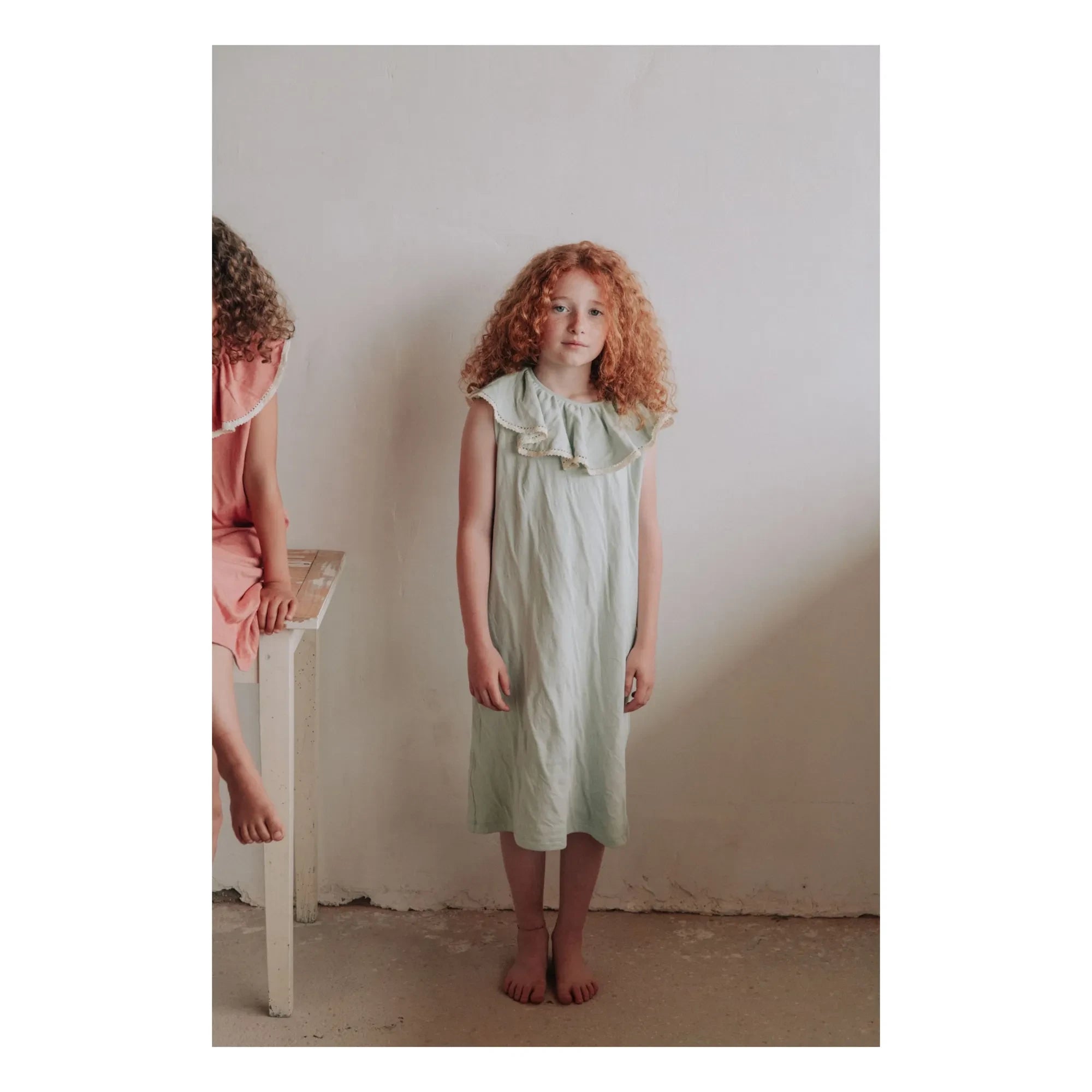 Risu Risu - Aline Organic Cotton Nightgown | Almond Green
