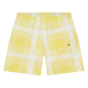 Finger in the Nose - Freeboy Carreaux Swimsuit | Light Yellow