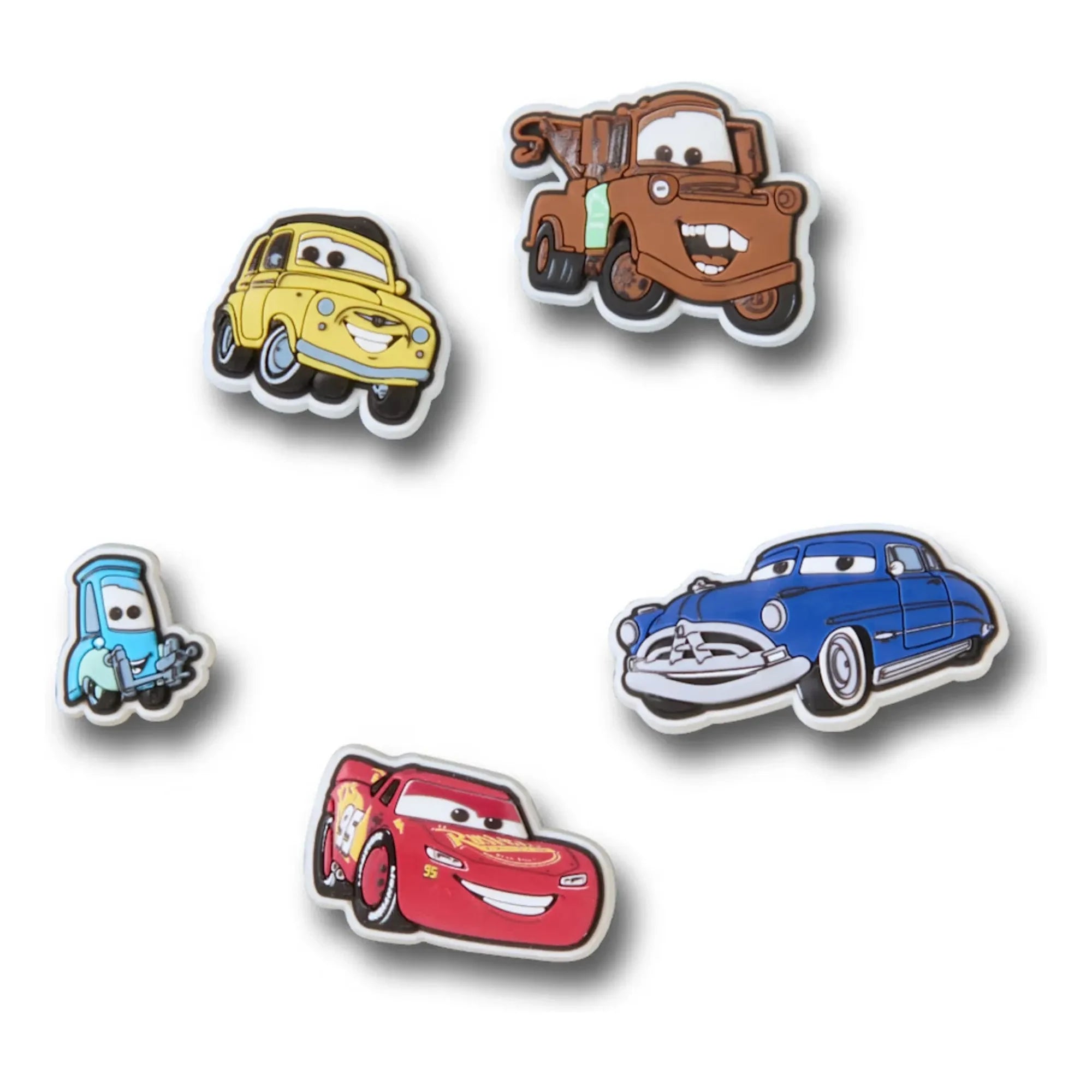 Crocs - 5-pack Jibbitz Pixar Cars Set | Blue