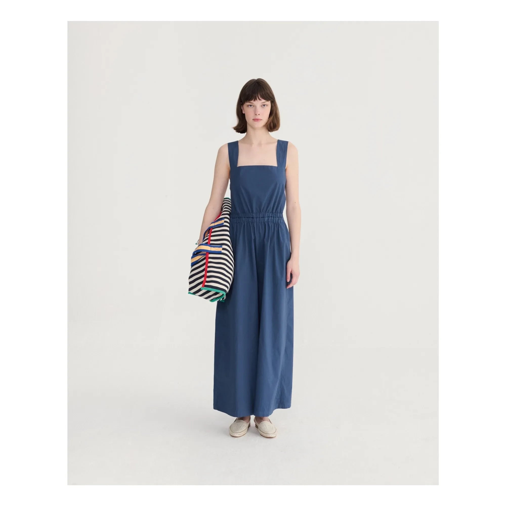 Bobo Choses - Denim Jumpsuit | Navy Blue