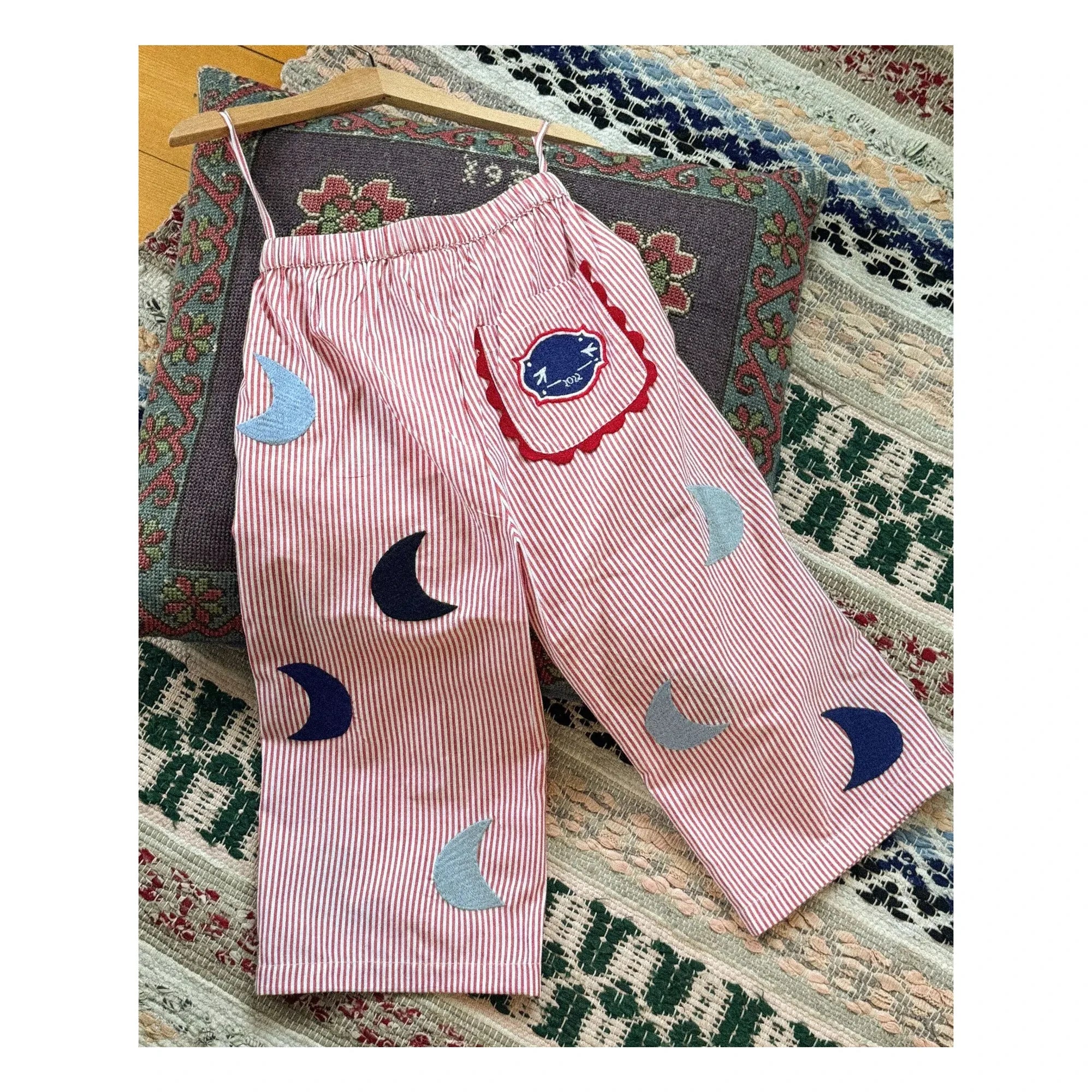 SISSEL EDELBO - Striped Saxo Pants - Kids Collection | Red