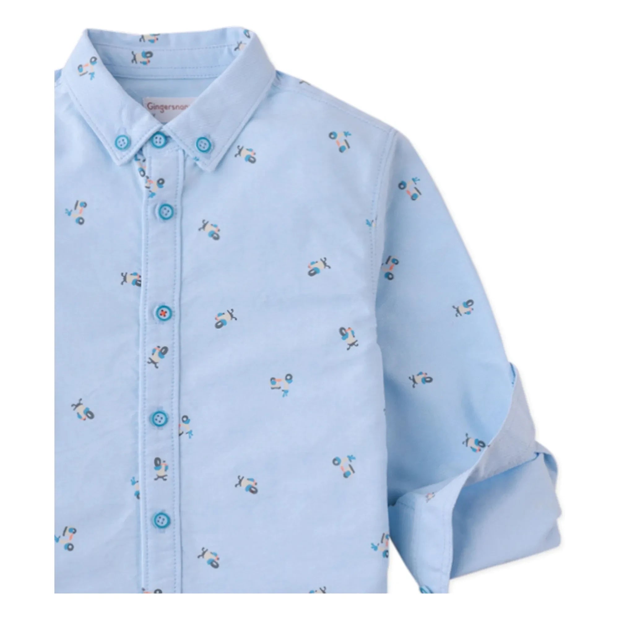 Gingersnaps - Tyler Shirt | Blue