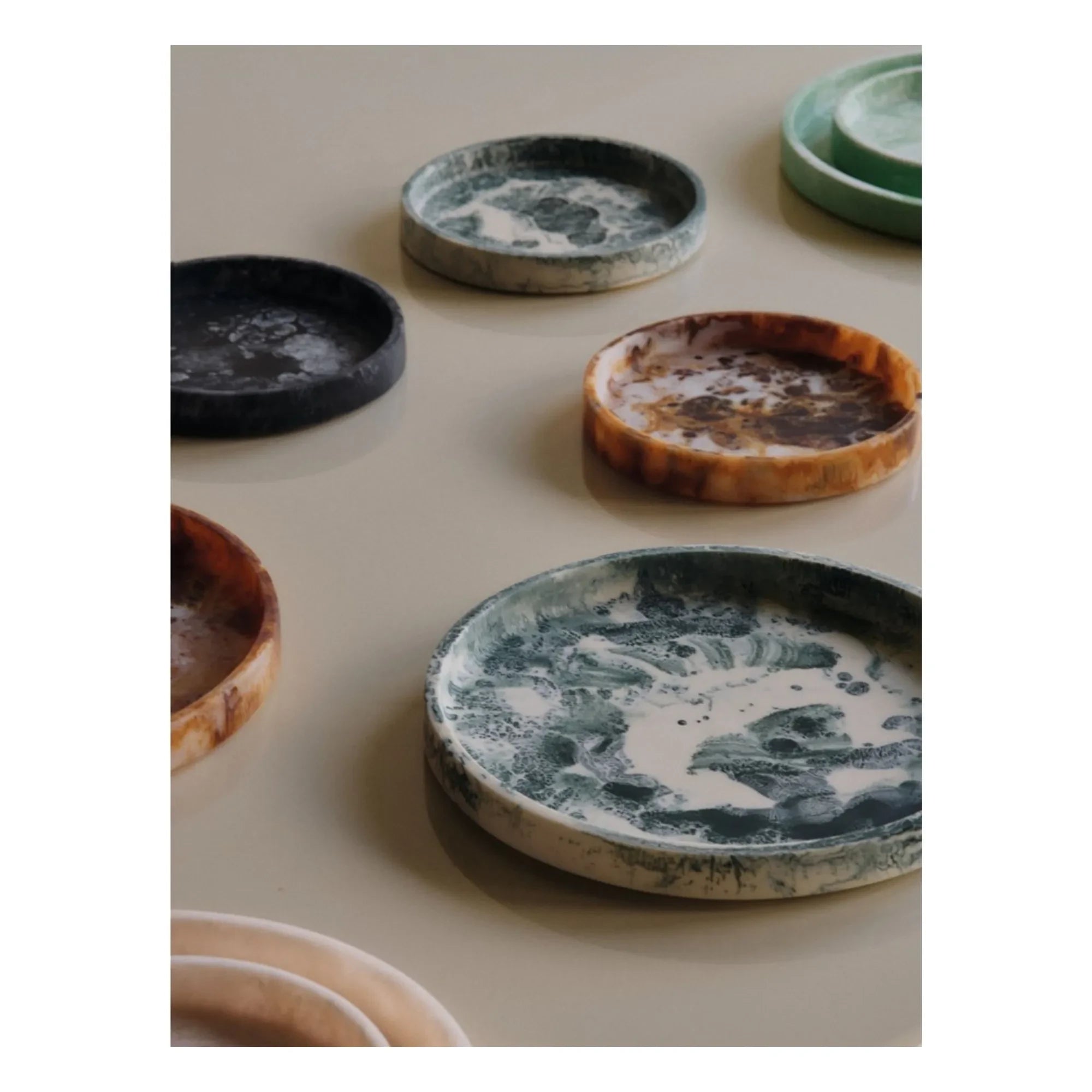 Ferm Living - Mist Marble Surface | Gray