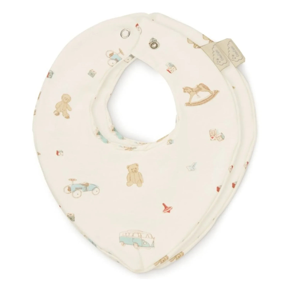 Glass Glass - Vintage Toys Bandana Apron - Set of 2 | Beige