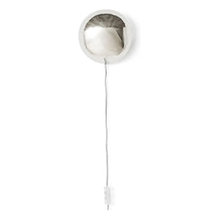 HKliving - Orb Wall Lamp | Chrome