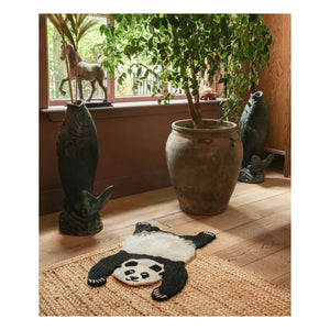 Doing Goods - Panda Wool Rug | Ecru