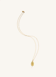 Palas - "Le Secret" Long Necklace | Faded Green