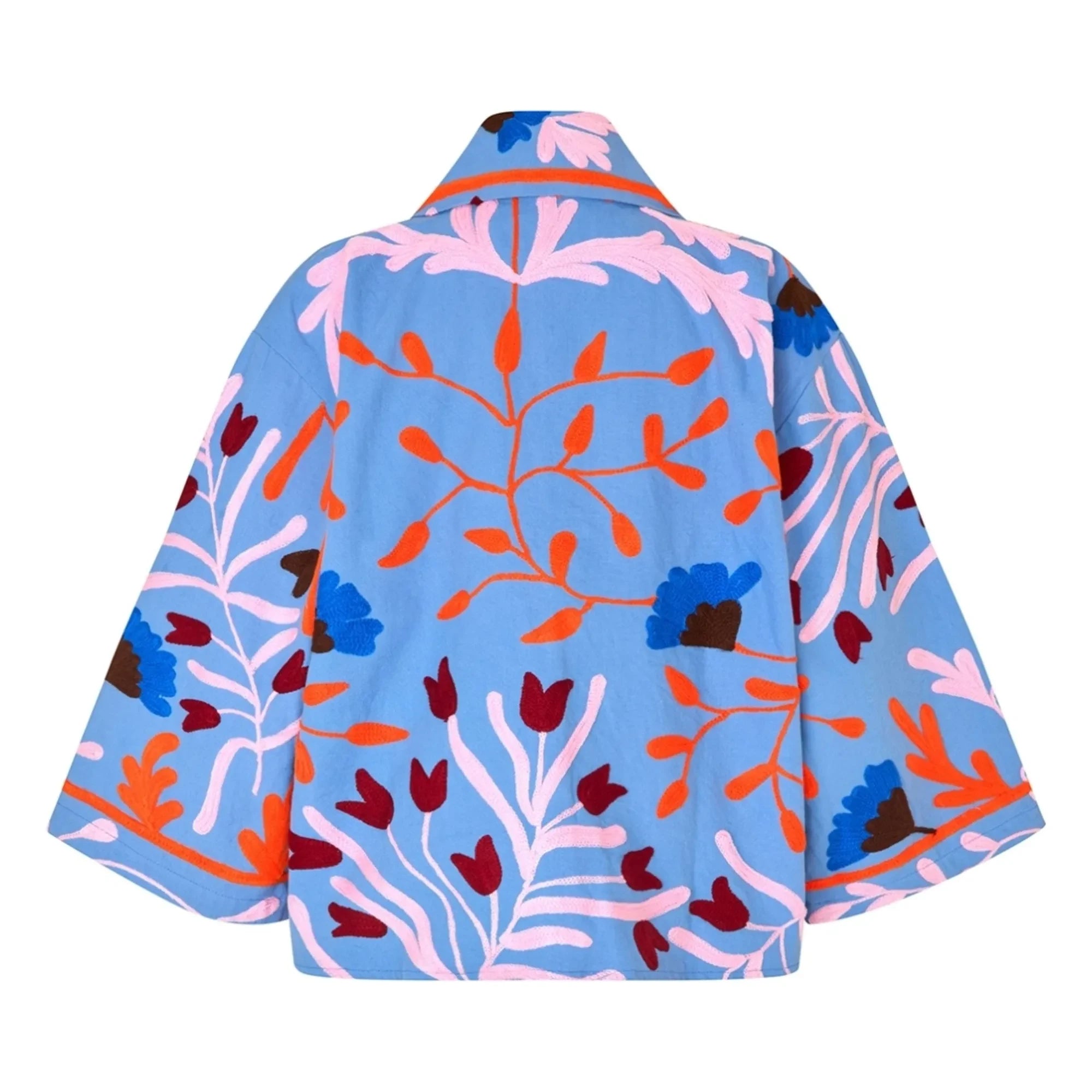 Lollys Laundry - Rumi Cotton Jacket | Blue