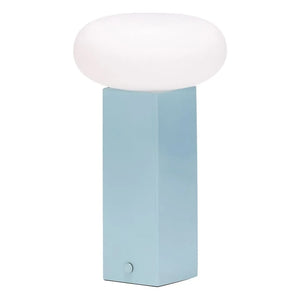 Hübsch - Low portable lamp | Blue