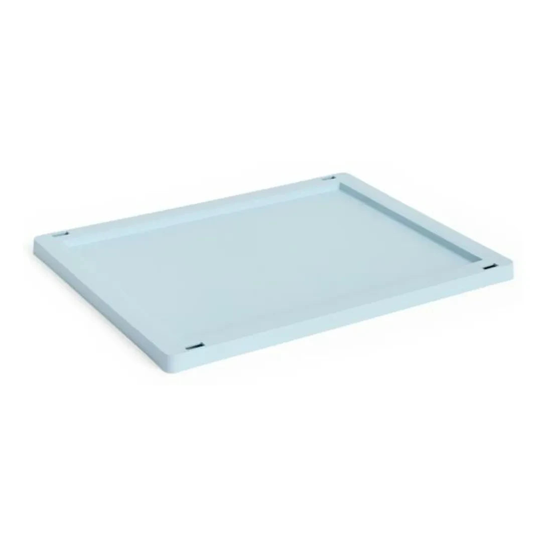 Hay - Crate Foldable Box Rectangular Lid | Blue