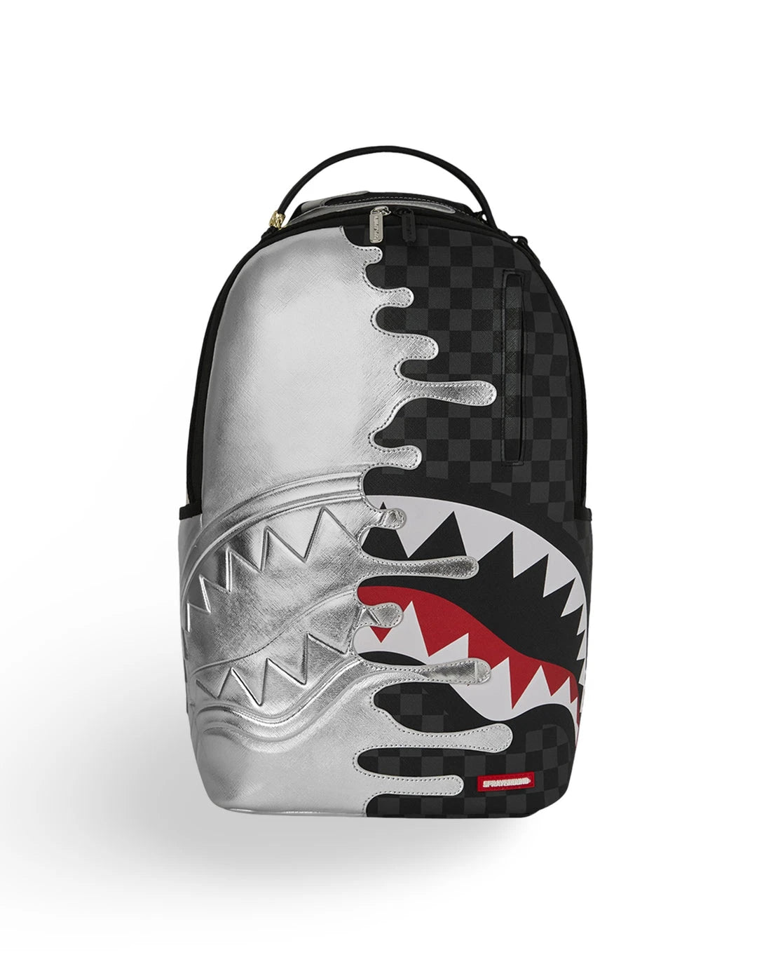 Sprayground - Sılver Sıde Drıp Black Check Dlxsv Sırt Çantası