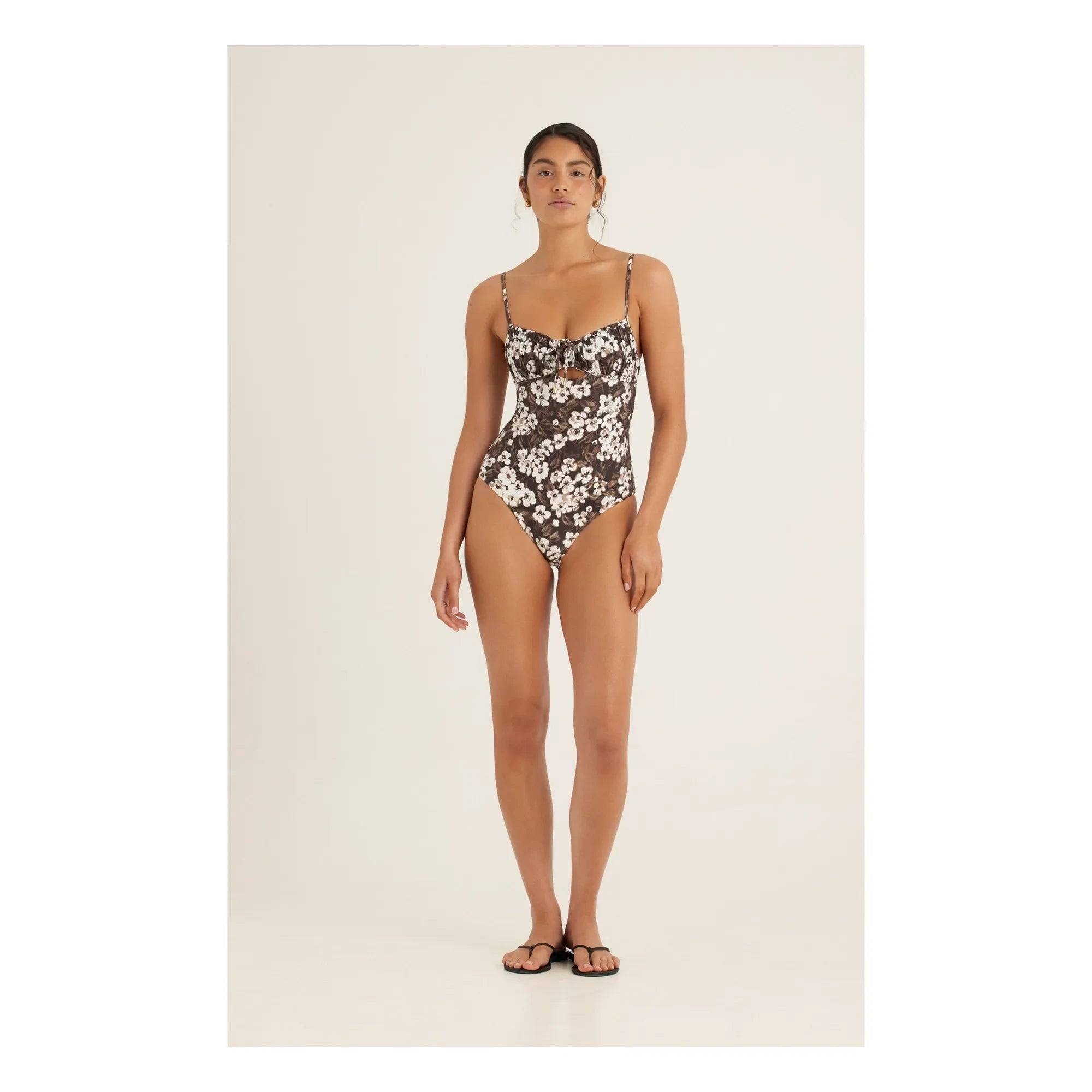 Peony - Solstice Monokini | Brown