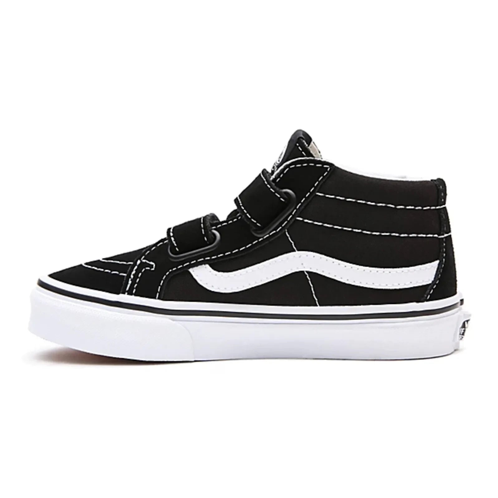 Vans - SK8-Mid Reissue Cırt Cırtlı Sneaker | Siyah