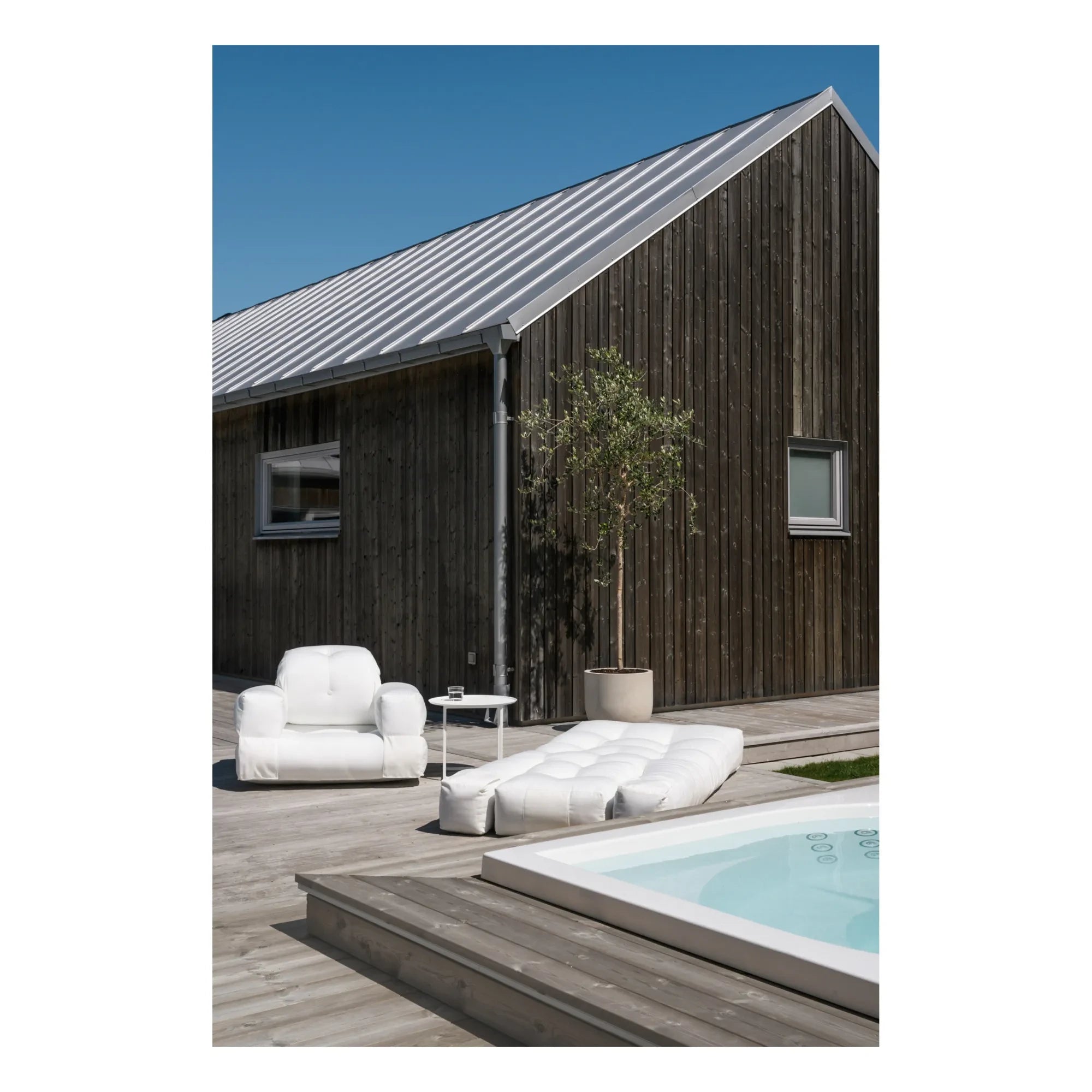 Karup Design - Outdoor Puff Armchair | White
