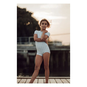 Grech & Co - Recycled Fiber Swimsuit | Light Green