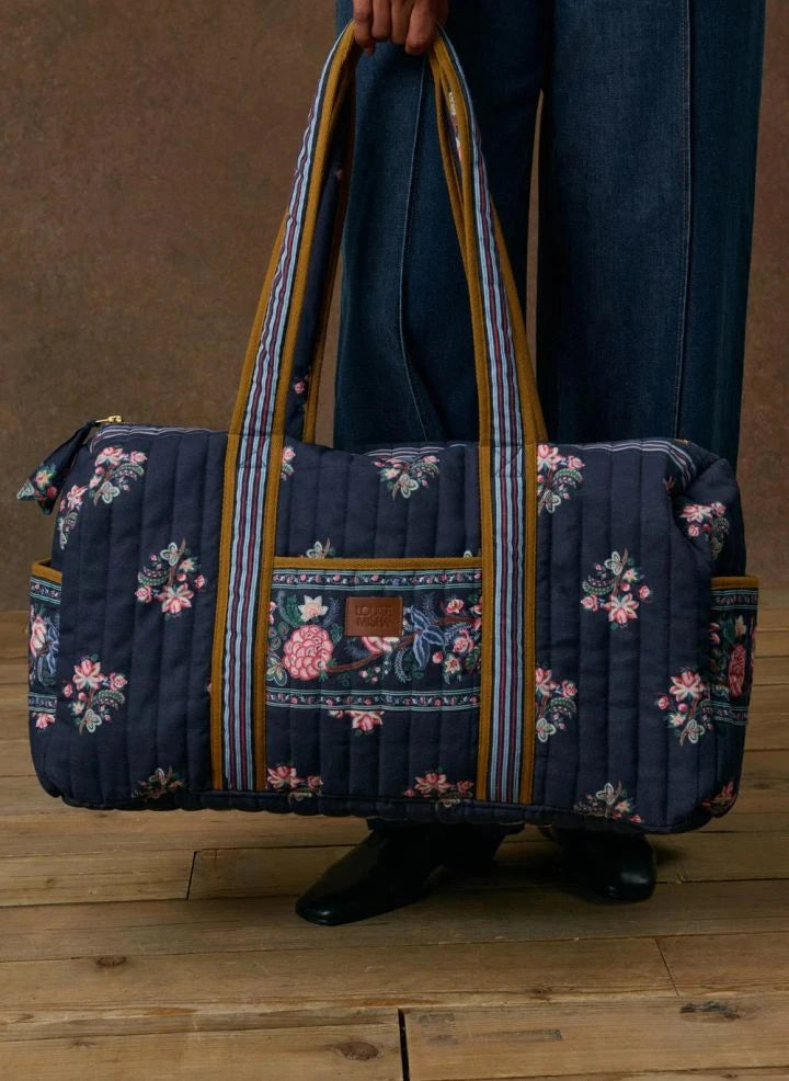 Louise Misha - Organik Pamuklu Bilbao 36 Saatlik Çanta | Gece mavisi
