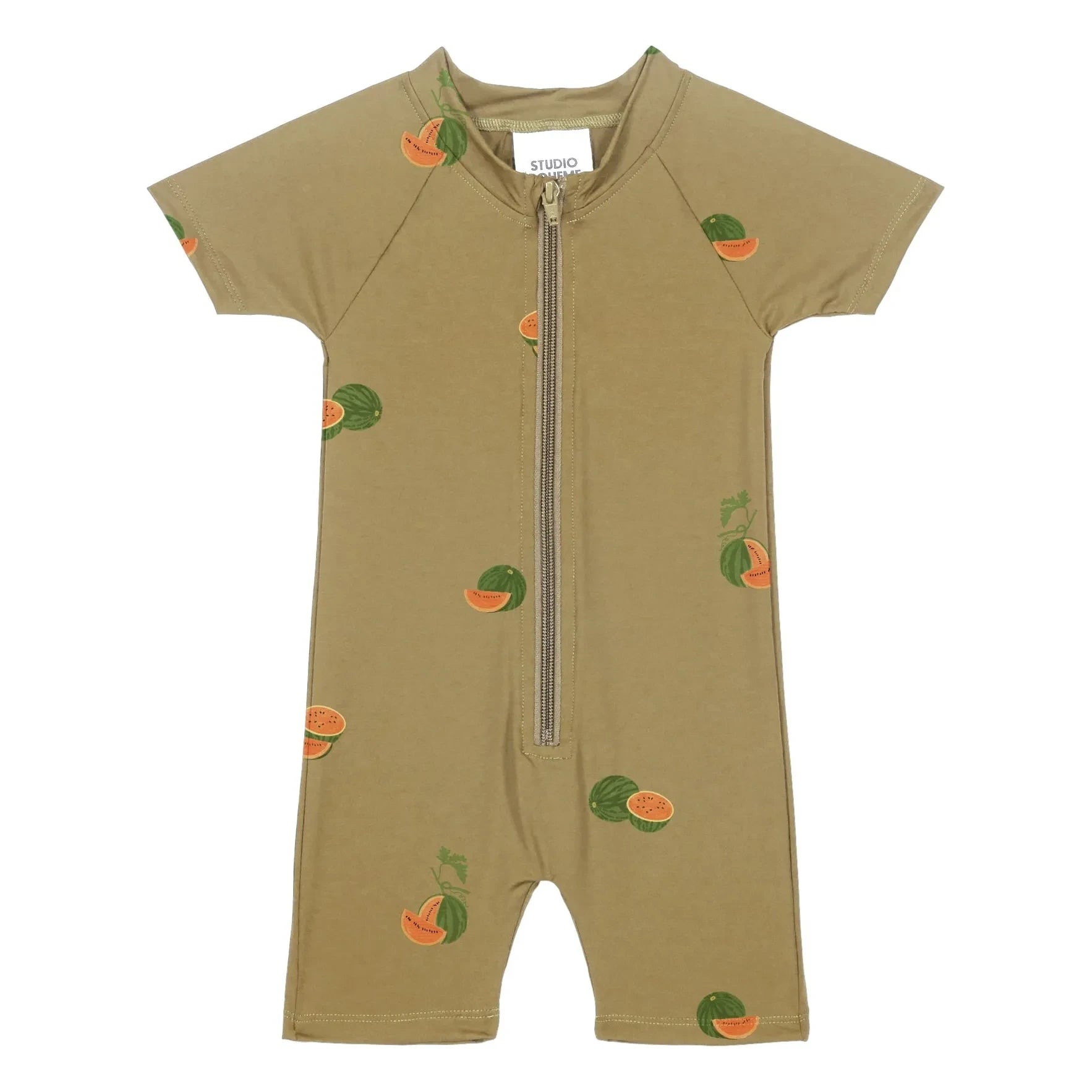 Studio Bohème - Romper UV Protection Lulu Watermelons Recycled Fibers | Khaki
