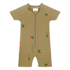 Studio Bohème - Romper UV Protection Lulu Watermelons Recycled Fibers | Khaki