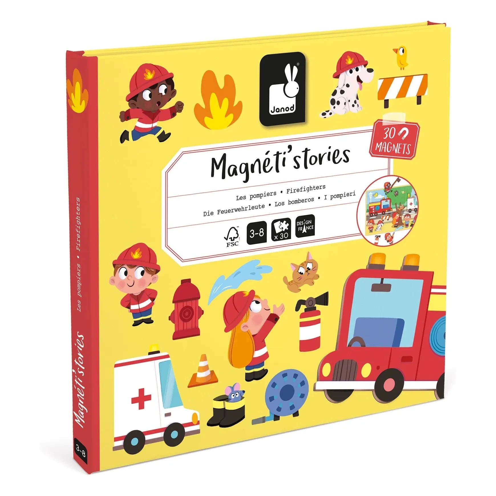 Janod - Magneti'stories - Firefighters