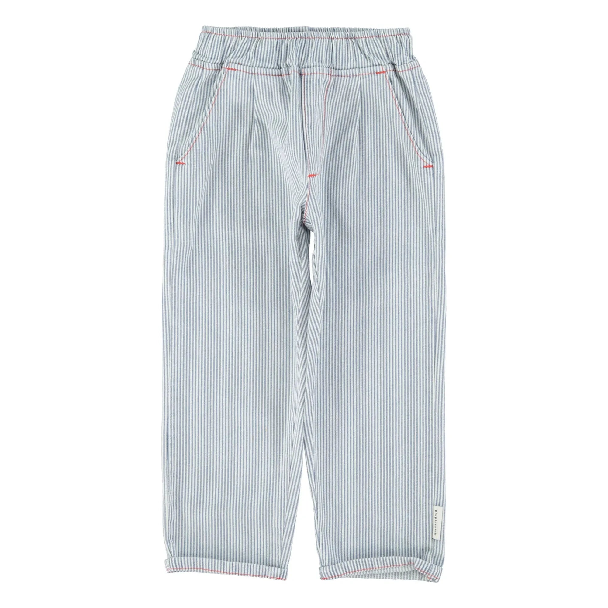 Piupiuchick - Striped Jeans | Blue