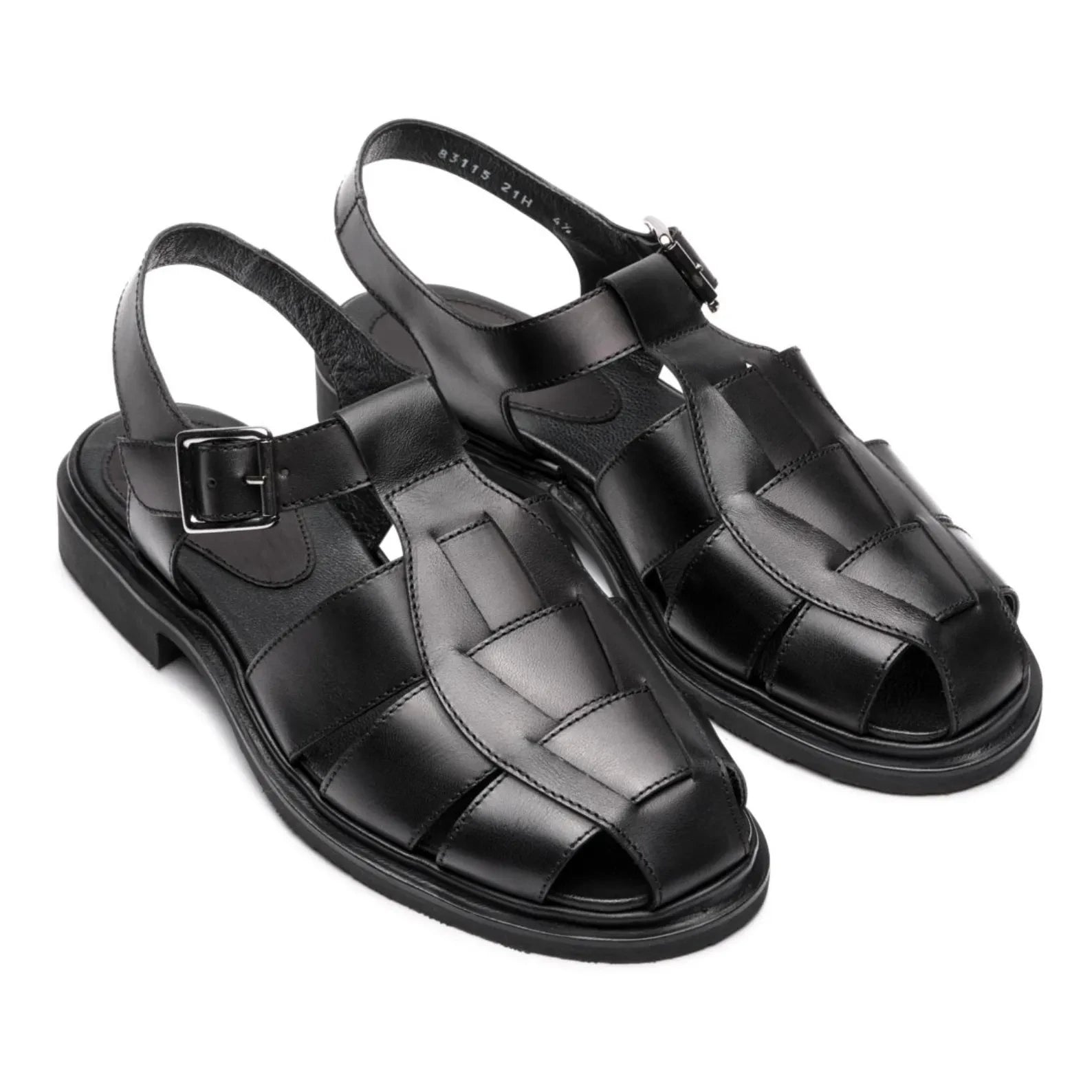 Paraboot - Iberis Smooth Sandals | Black