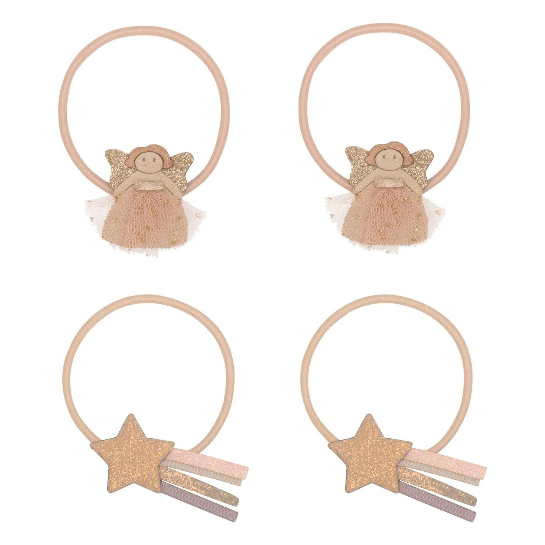 Mimi & Lula - Set of 4 Fée Hair Clips | Pink