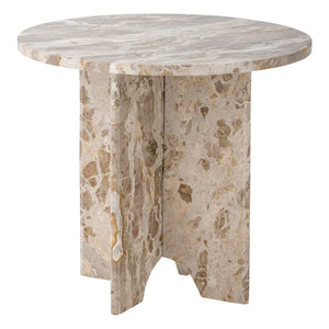 Bloomingville - Jasmia Marble Side Table | Brown