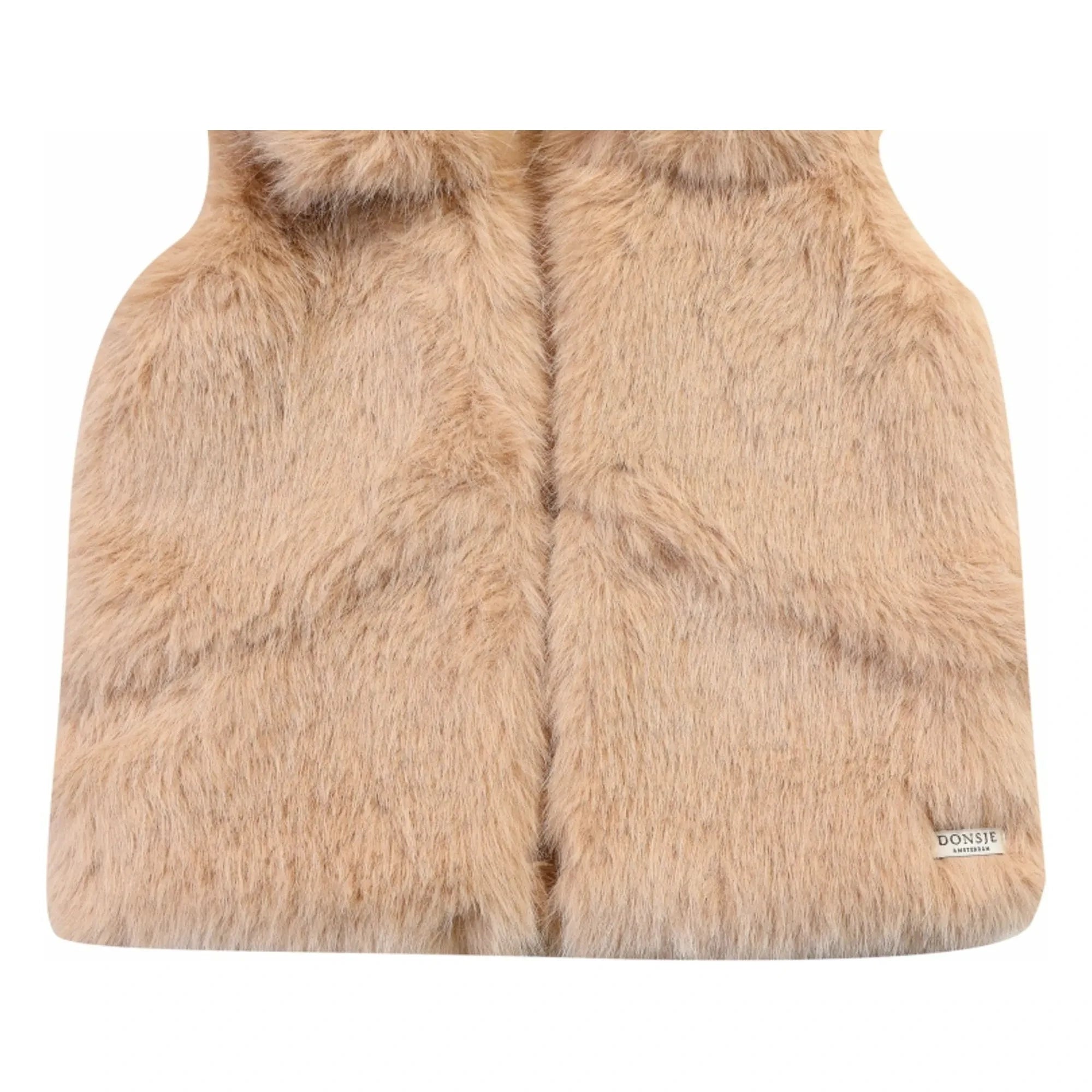 Donsje - Roswita Fur Vest | Peach