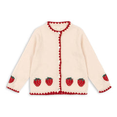 Konges Sløjd - Collette Strawberry Wool Sweater | Cream
