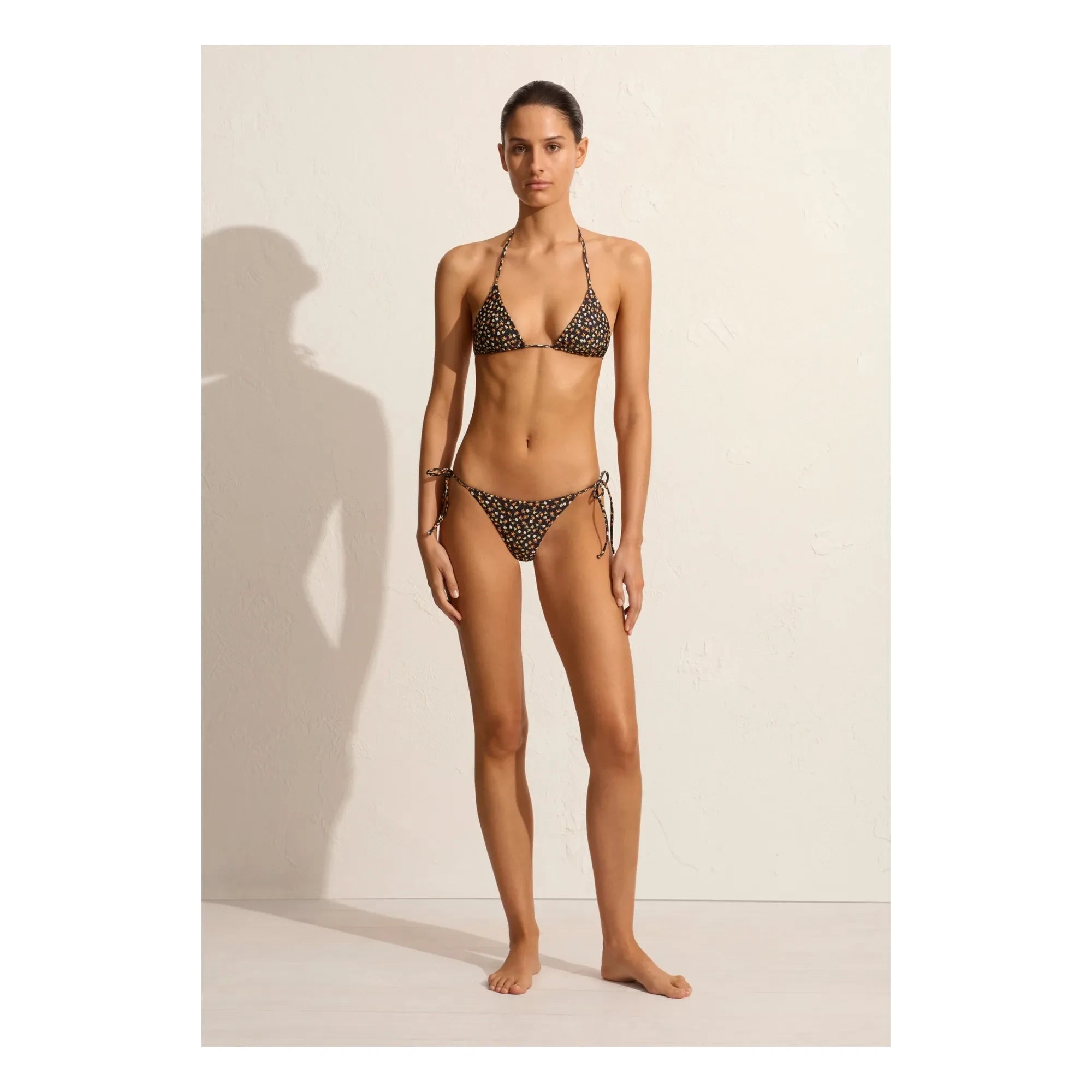 Matteau - String Triangle Bikini Top | Orange