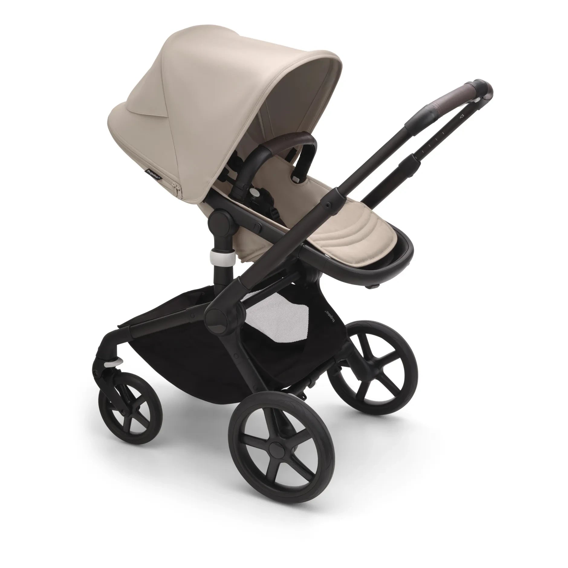 Bugaboo - Bugaboo Fox 5 All-Terrain Stroller - Black Frame | Taupe brown