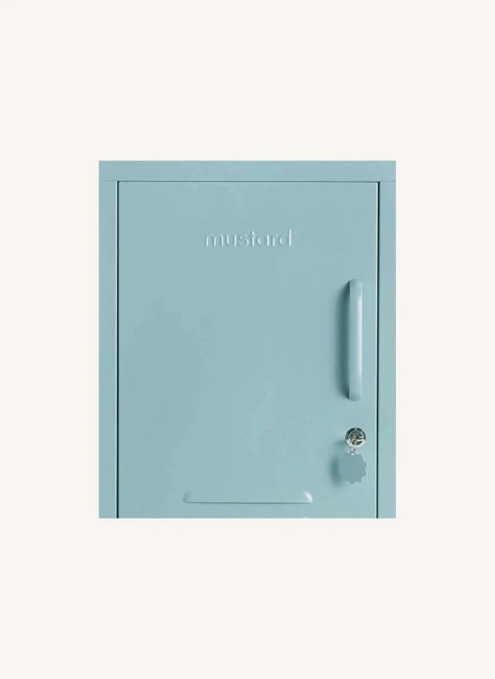 Mustard Made - Short Metal Nightstand | Ocean