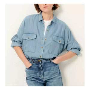 Sessùn - Botania Chambray Shirt | Blue