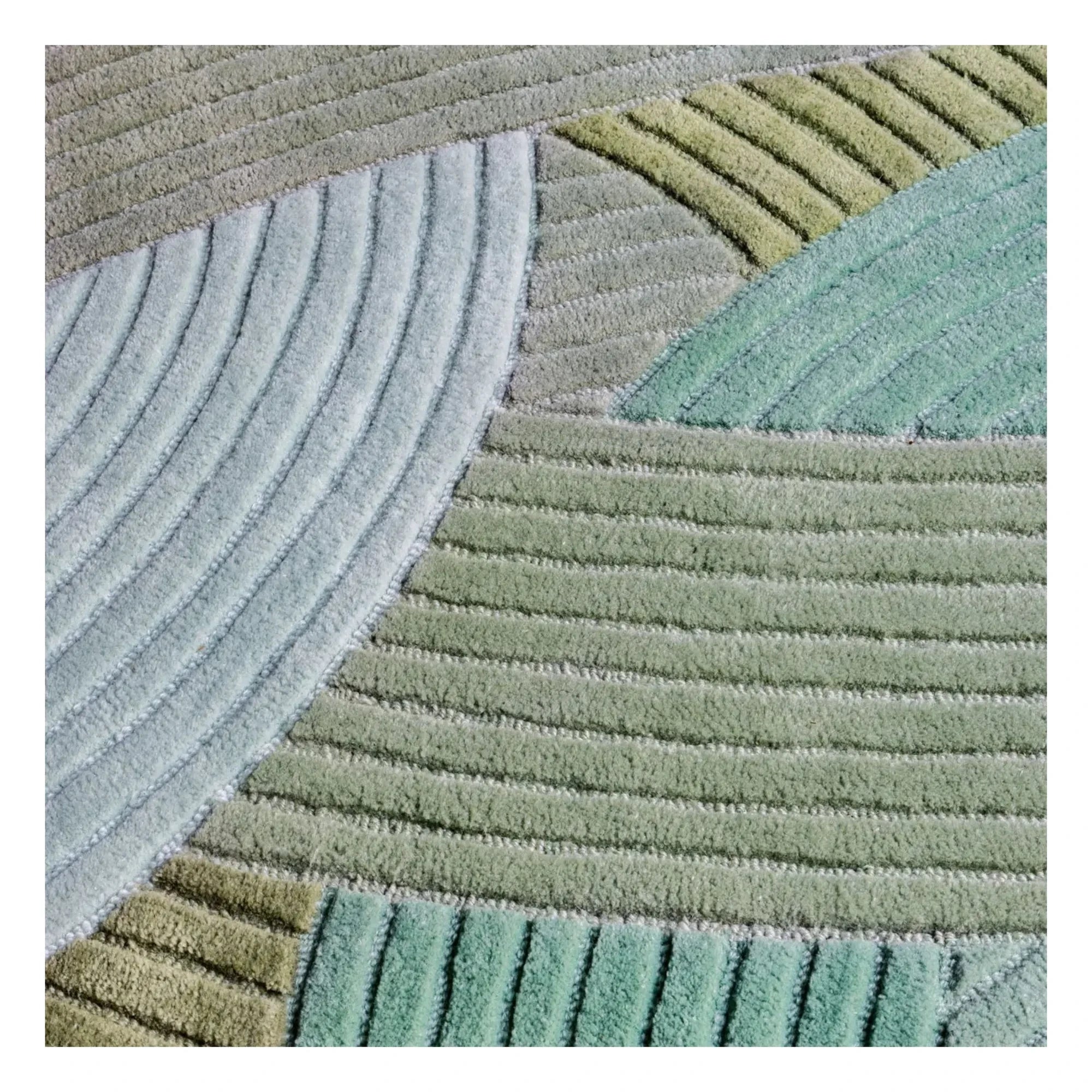 Edito - Canopée Wool Rug | Green