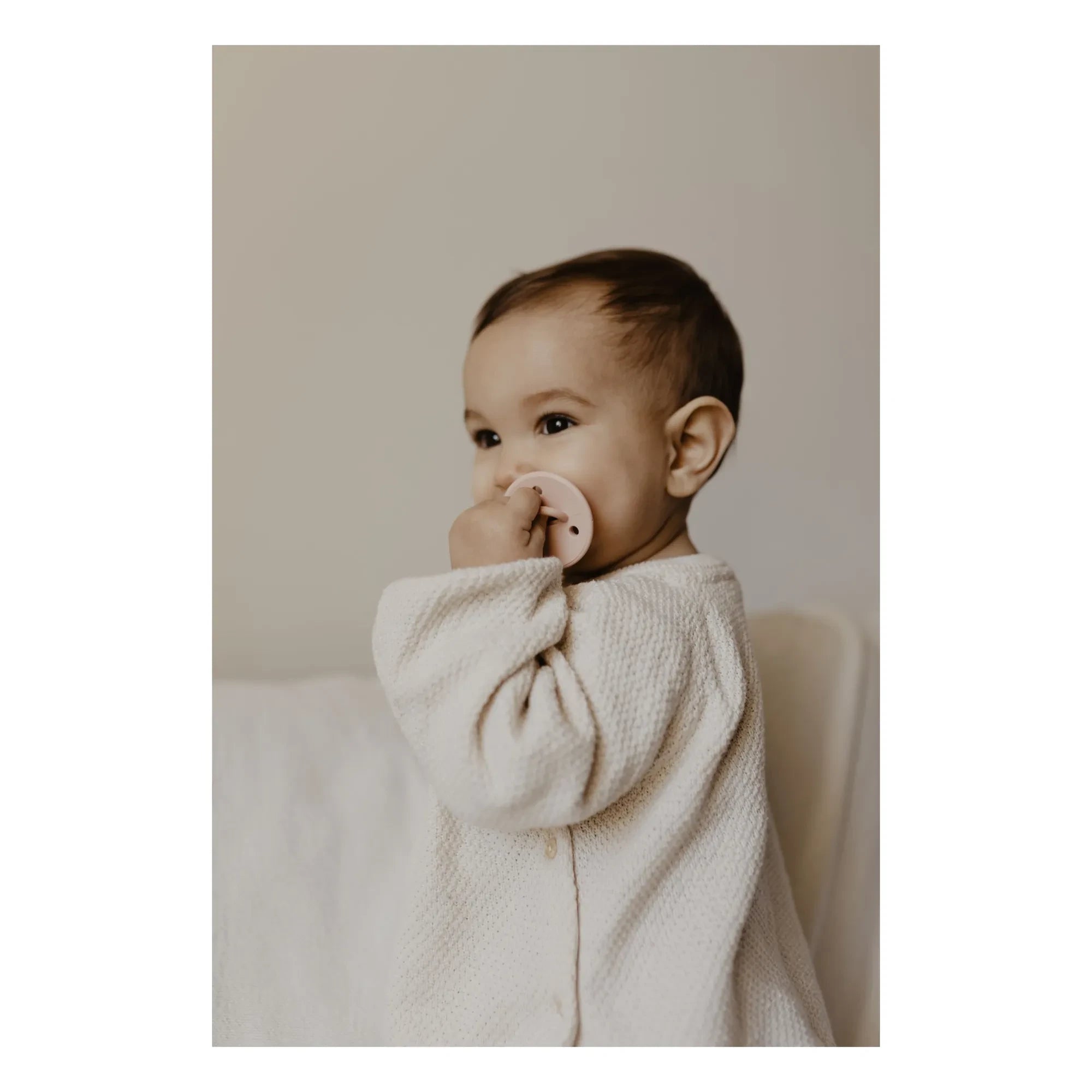 Elhée - Choochoo Medical Silicone Pacifier | Powder Pink
