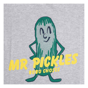 Bobo Choses - Mr Pickles Organic Cotton T-Shirt | Heather Gray