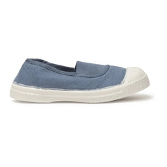 Bensimon - Elastic Vegan Canvas Sneakers | Denim