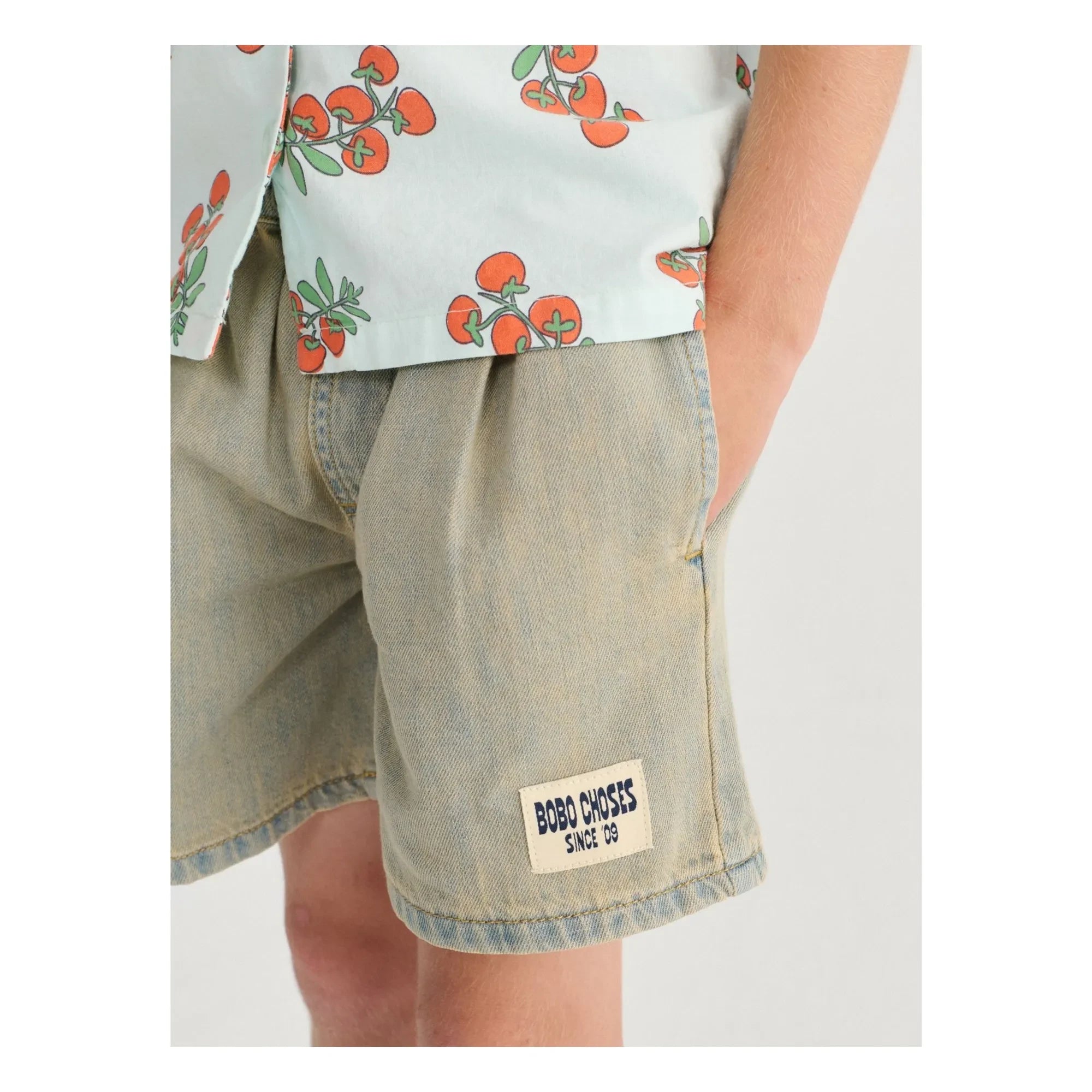 Bobo Choses - Light Bobo Choses Denim Shorts | Blue