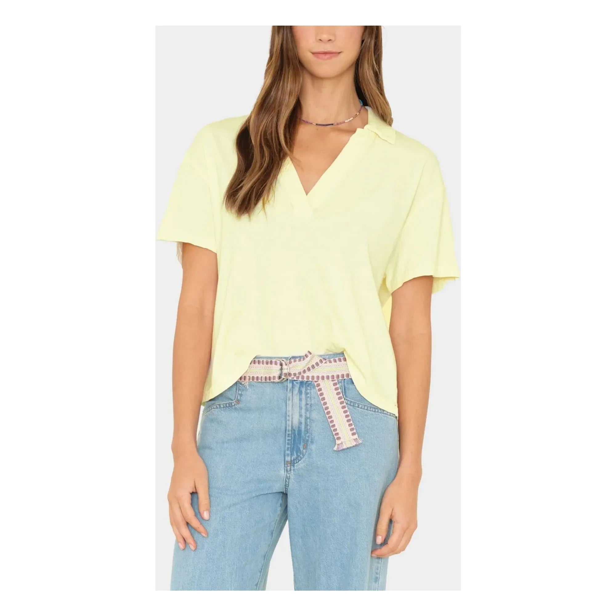 Xirena - Spencer Cotton T-Shirt | Sand