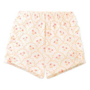 Gingersnaps - Erica ruffle top and shorts set | Ecru